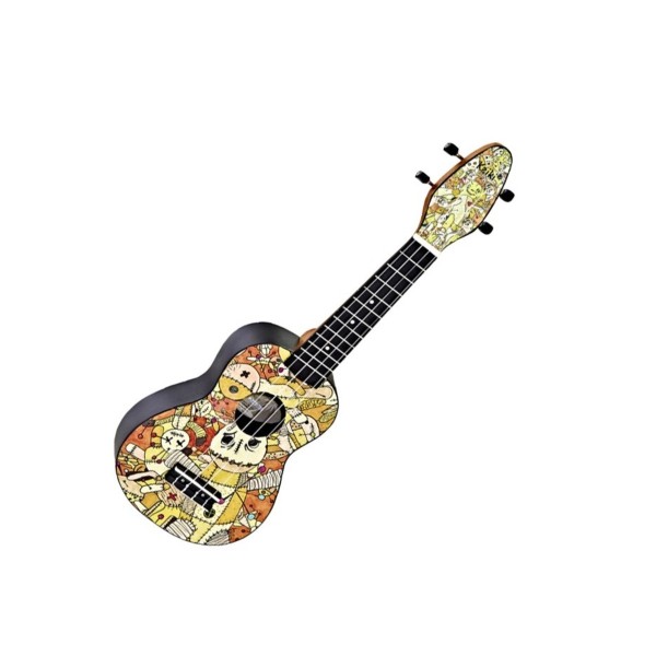 Ortega Keiki Voodoo Soprano Ukulele Pack