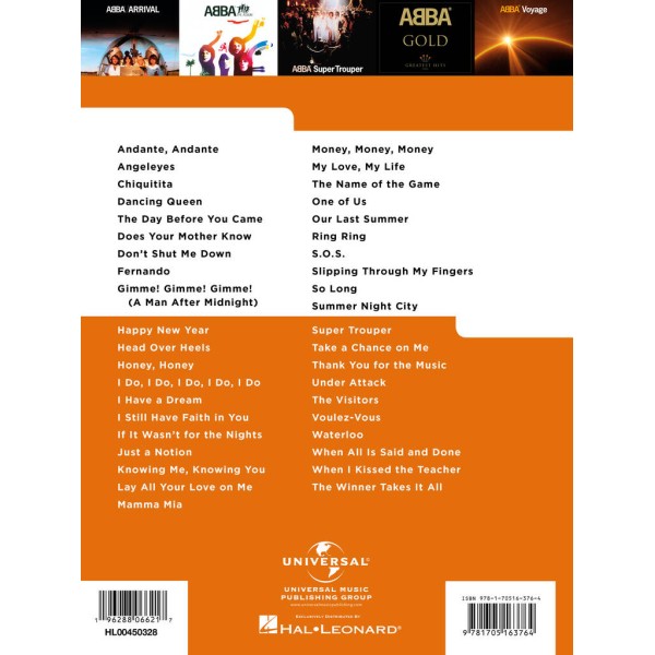 Really Easy Piano: 40 ABBA Songs