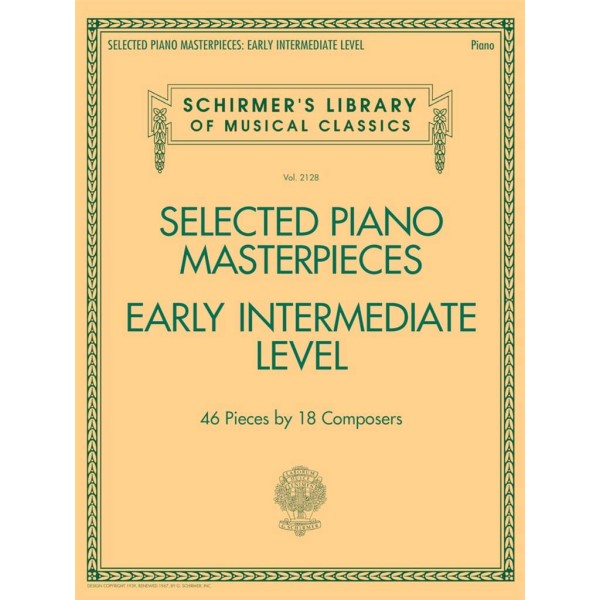 Selected Piano Masterpieces - Early Intermediate