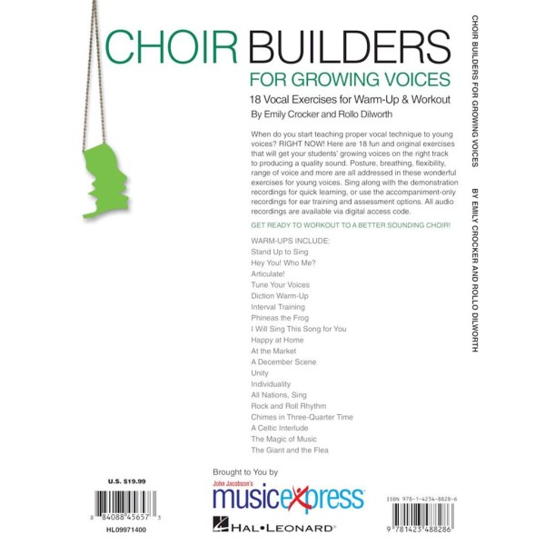 Choir Builders for Growing Voice
