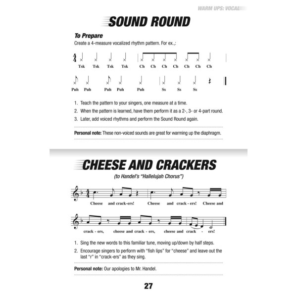 Quick Starts for Young Choirs