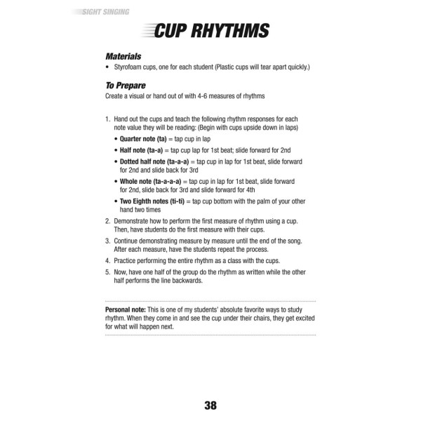 Quick Starts for Young Choirs