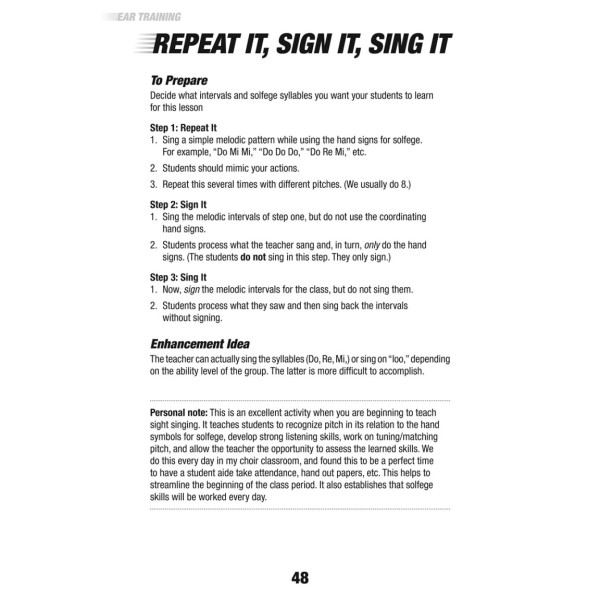 Quick Starts for Young Choirs