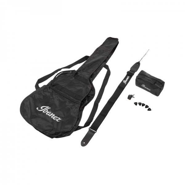 Ibanez V50NJPOPN V Series Jampack Acoustic Guitar with Bag, tuner, strap & accessories