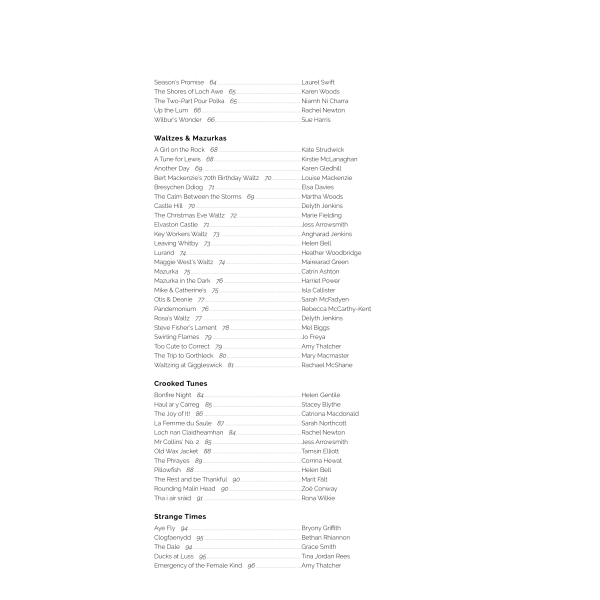 Folk Tunes From The Women