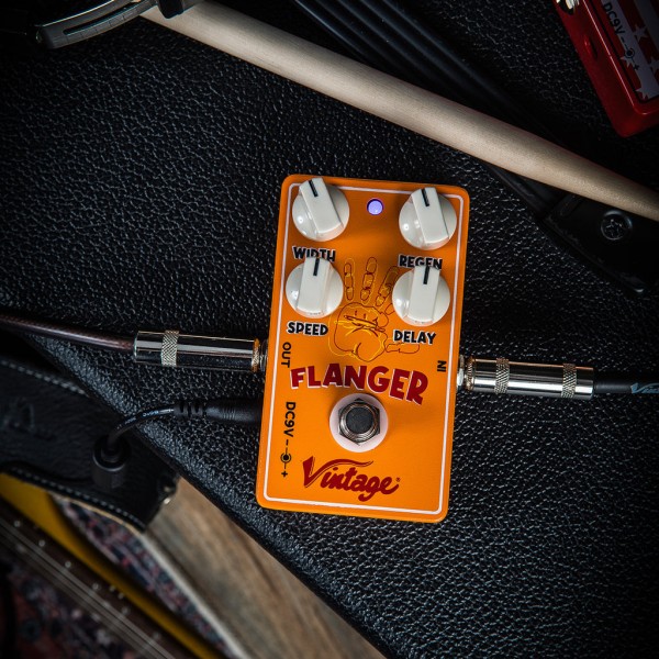 Vintage VFX02 Flanger Effects Pedal
