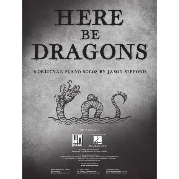 Here Be Dragons: Piano Solo