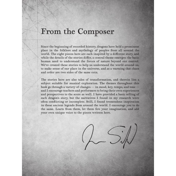 Here Be Dragons: Piano Solo