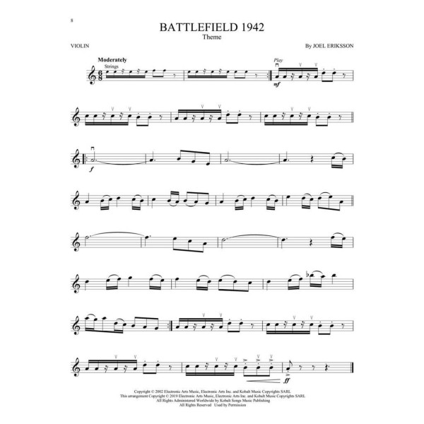 Video Game Music for Violin