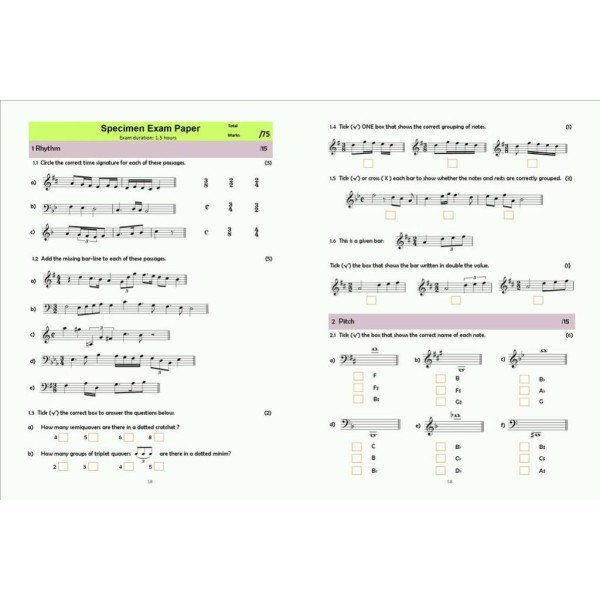 Practice in Music Theory: Grade 2 (4th Edition)