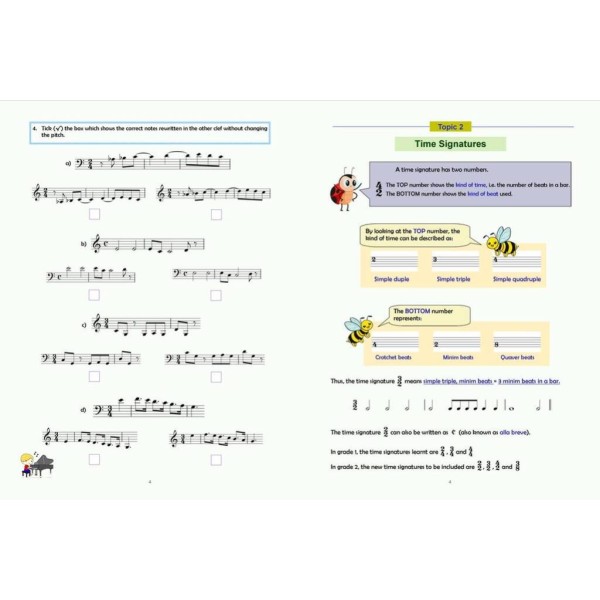 Practice in Music Theory: Grade 2 (4th Edition)