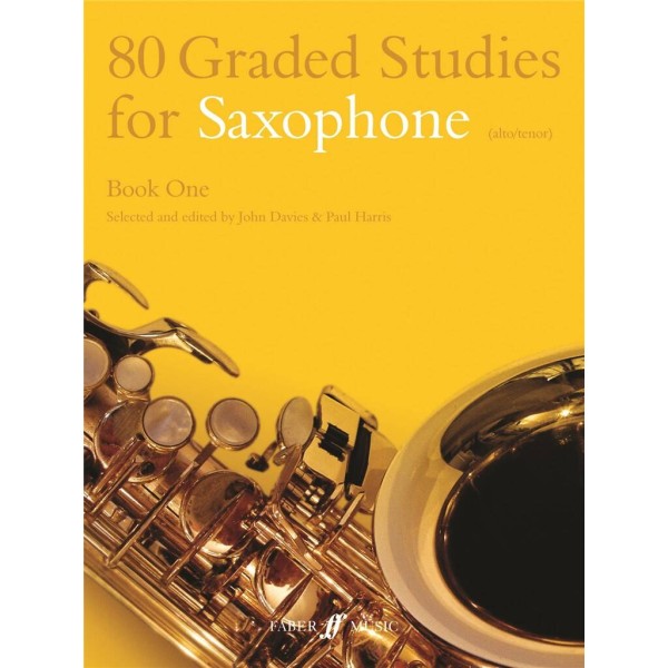 80 graded studies for saxophone book 1