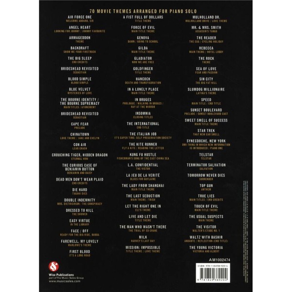 Music From The Movies: The Big Screen Collection