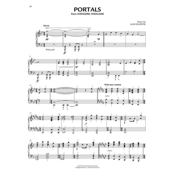 Marvel Solo Piano Collection