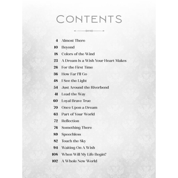 Disney Princess Easy Piano Collection