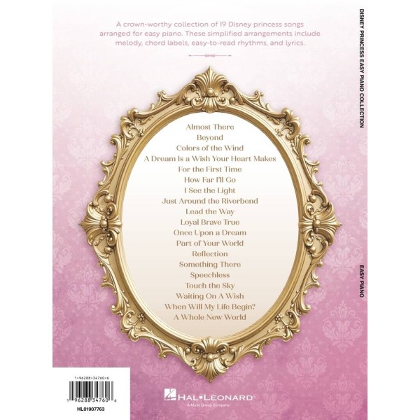 Disney Princess Easy Piano Collection