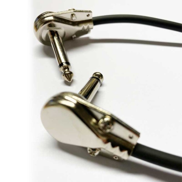 Koda 30 cm Angle Patch Cable (6.35 mm Mono Jack to Mono Jack)