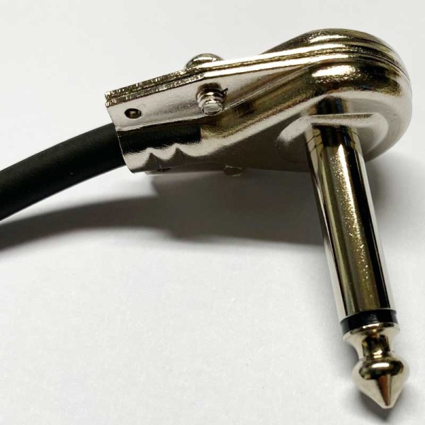 Koda 30 cm Angle Patch Cable (6.35 mm Mono Jack to Mono Jack)