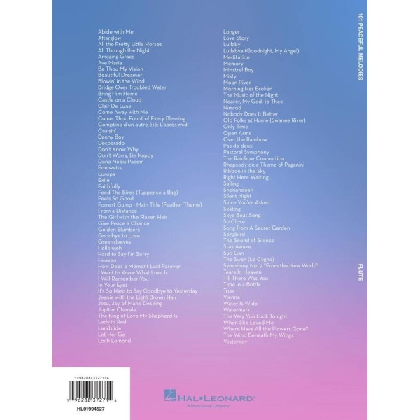 101 Peaceful Melodies for Flute