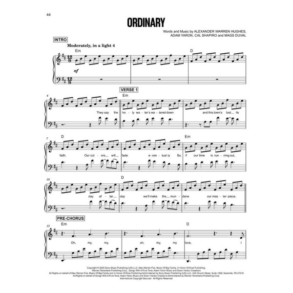 Alex Warren: Selections From You'll be Alright, Kid