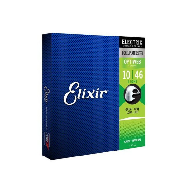 Elixir Electric Optiweb Nickel Light 10-46