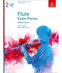 Flute Exam Pieces 2014-2017 Grade 2 Score, Part and CD