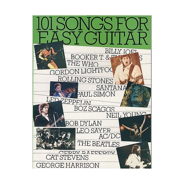 101 Songs for Easy Guitar Book 4