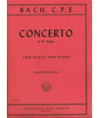 C.P.E. Bach - Concerto in D Minor for Flute and Piano