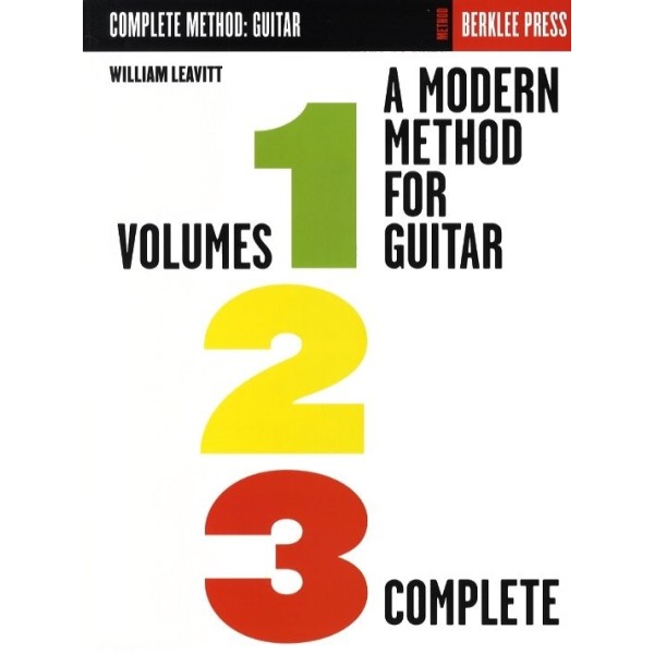 A Modern Method for Guitar Volumes 1,2,3