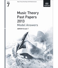 ABRSM Theory Of Music Exam 2013 Past Paper Model Answers Grade 7