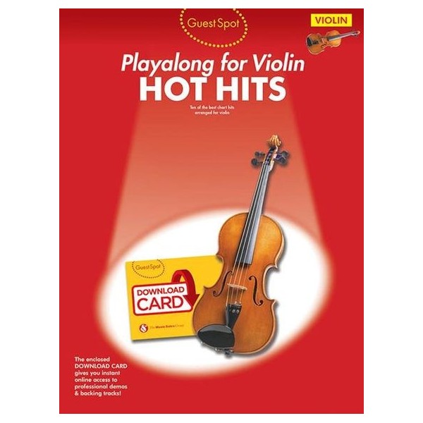Playalong for Violin: Hot Hits