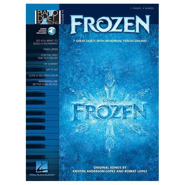 Piano Duet Play-Along Volume 44: Frozen