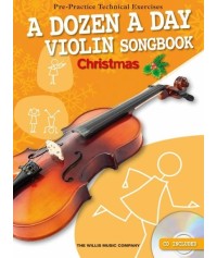 A Dozen A Day Violin Songbook: Christmas