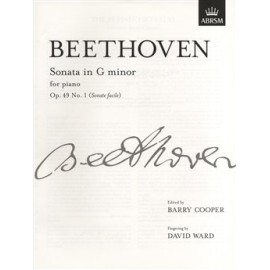 Beethoven - Sonata In G Minor Op. 49 No. 1