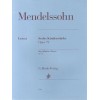 Mendelssohn - Six Childrens Pieces Op. 72
