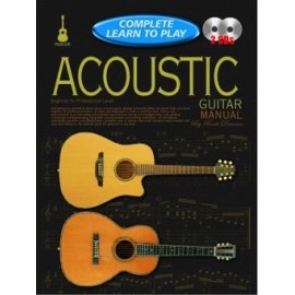 Complete Learn To Play Acoustic Guitar Manual (Book & 2 CDs)