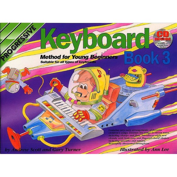Progressive Keyboard Method for Young Beginners Book 3