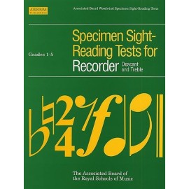 Specimen Sight-reading Tests for Recorder Descant & Treble