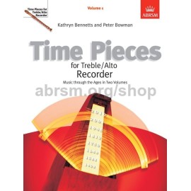 Time Pieces for Treble and Alto Recorder Volume 1