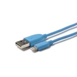 USB 2.0 Plug to Lightning Plug - Blue