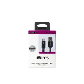 iWires USB-C Plug to USB-A 2.0 Plug 1m