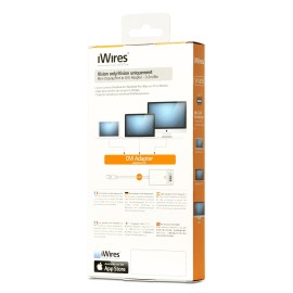 iWires Mini DisplayPort Plug to DVI Plug