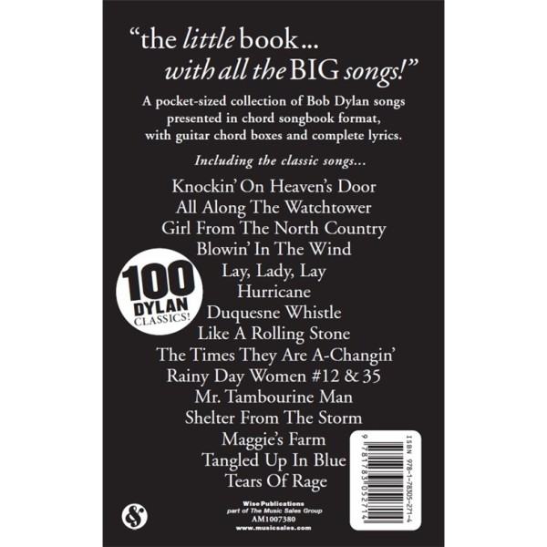 The Little Black Songbook: Bob Dylan