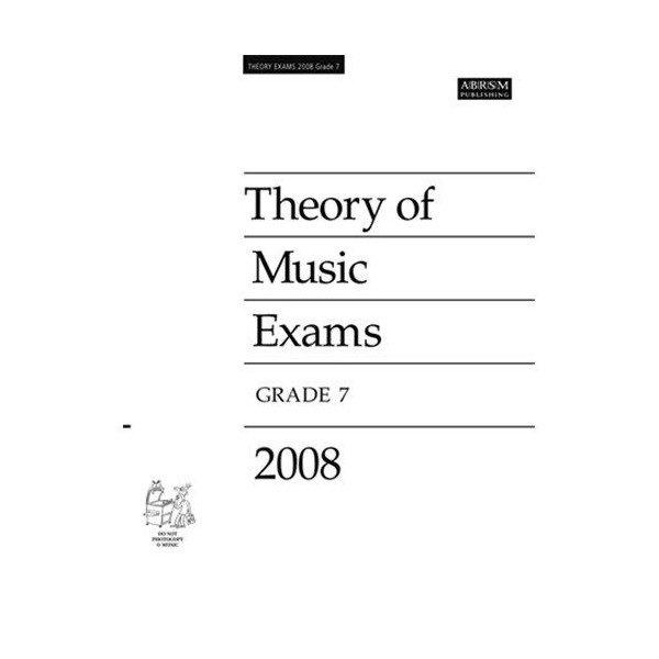 ABRSM: Theory of Music Exams 2008, Grade 7