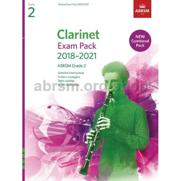 ABRSM CLARINET EXAM PACK 2018-2021 GRADE 2