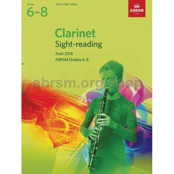 ABRSM CLARINET SIGHT READING FROM 2018 GRADE 6 - 8