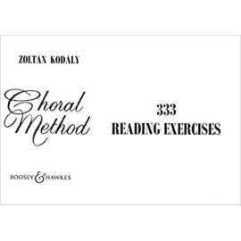 Zoltán Kodály Choral Method 333 Reading Exercises